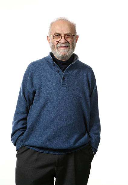 portrait senior in studio